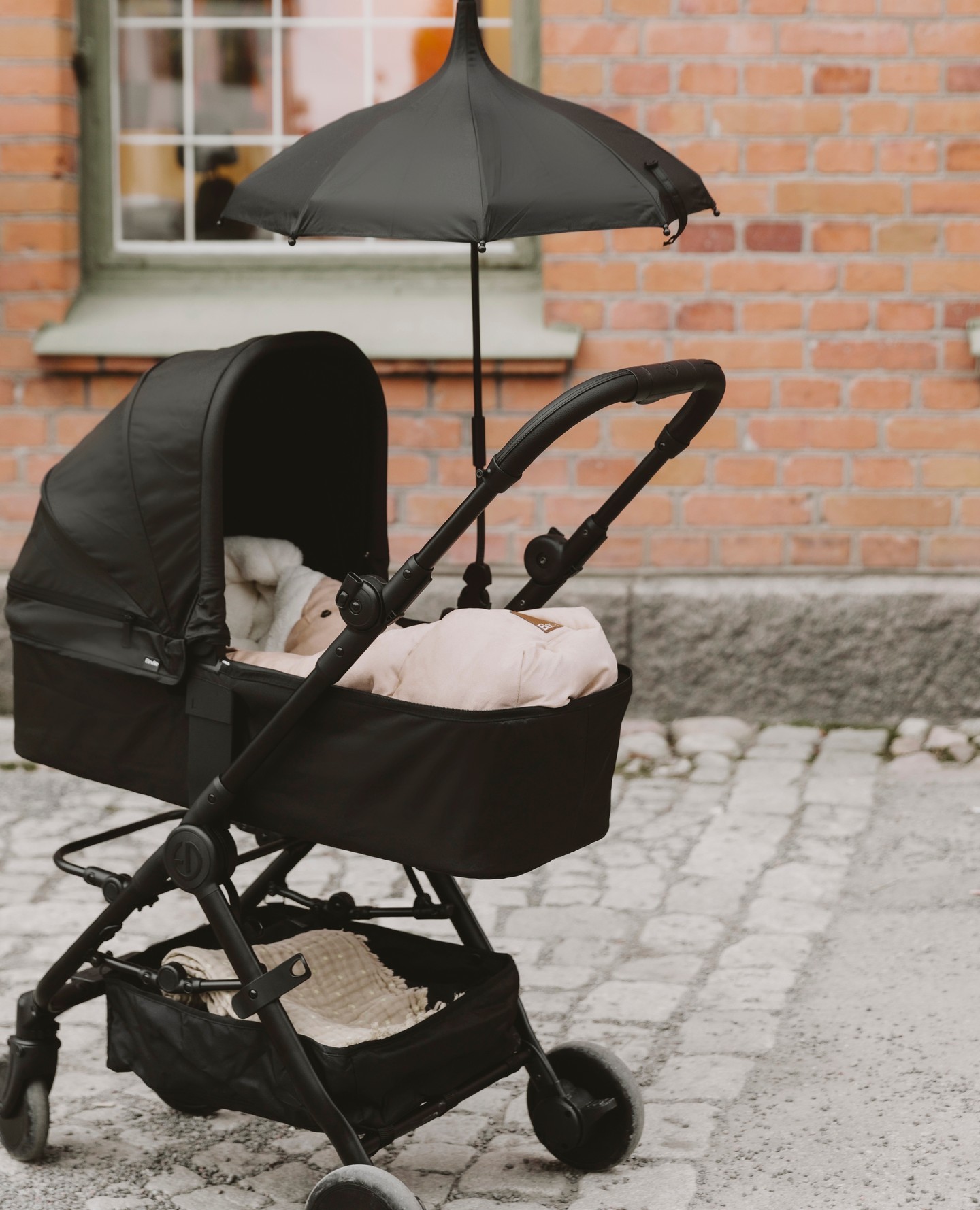 Sonnenschirm für Kinderwagen - Black Elodie | Brilliant